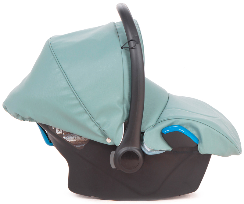 Коляска Adamex Verona Special Edition 3 в 1 автокресло для новорожденных, вид сбоку