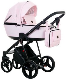 Детская коляска Adamex Cristiano 2 в 1 CR-45 розовый