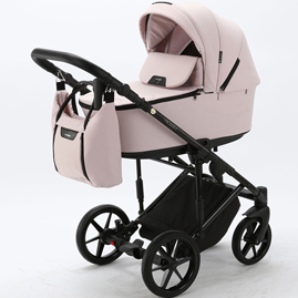 Детская коляска Adamex Zico 3 в 1 Z-TK23 розовый